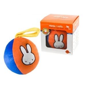 Miffy Soft Rattle Ball Hang Toy for Babies by Rubo Toys